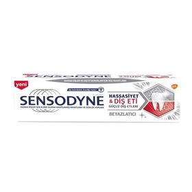 Sensodyne Beyazlatıcı Hassasiyet Diş Eti 75 ml Diş Macunu