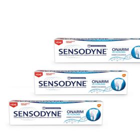 Sensodyne Beyazlatıcı Onarım ve Koruma 3x75 ml Diş Macunu