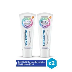 Sensodyne Çok Yönlü Koruma Beyazlatıcı 2x75 ml Diş Macunu