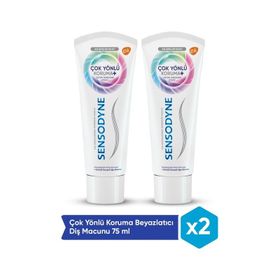 Sensodyne Çok Yönlü Koruma Beyazlatıcı 2x75 ml Diş Macunu