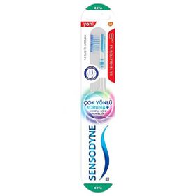 Sensodyne Çok Yönlü Koruma+Dil Temizleyici Diş Fırçası