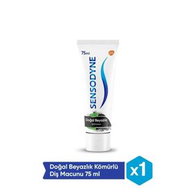 Sensodyne Doğal Beyazlık Kömürlü 75 ml Diş Macunu
