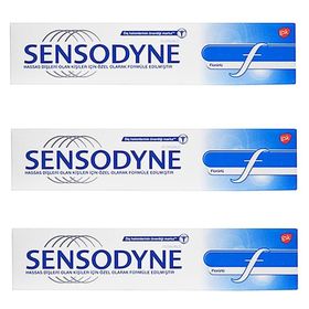 Sensodyne F Florürlü 100 ml 3 Adet Diş Macunu