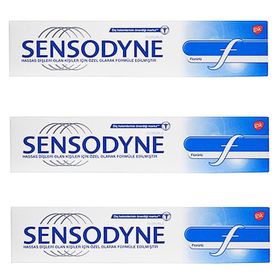 Sensodyne F Florürlü 100 ml 3 Adet Diş Macunu