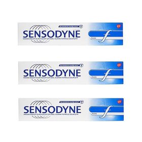 Sensodyne F Florürlü 100 ml 3 Adet Diş Macunu