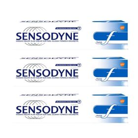 Sensodyne F Florürlü 100 ml 3 Adet Diş Macunu