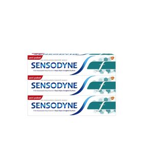 Sensodyne Florürlü 3x75 ml Diş Macunu