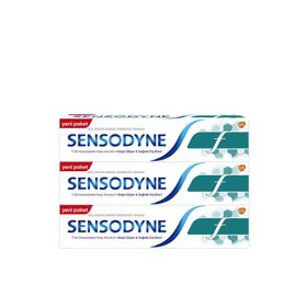 Sensodyne Florürlü 3x75 ml Diş Macunu