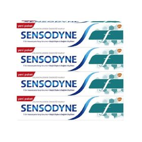 Sensodyne Günlük Koruma Florürlü 4x75 ml Diş Macunu