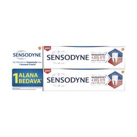 Sensodyne Hassasiyet Ve Diş Eti 75 ml 1+1 Diş Macunu