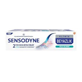 Sensodyne Klinik Beyazlık Güçlü Diş Minesi 75 ml Diş Macunu