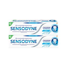 Sensodyne Naneli Onarım Koruma 2x75 ml Diş Macunu