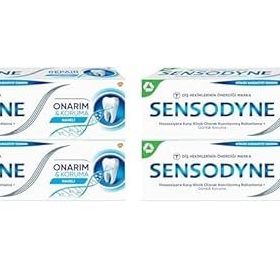 Sensodyne Naneli Onarım Koruma 2x75 ml Diş Macunu