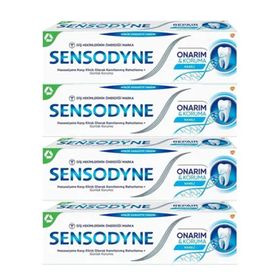 Sensodyne Naneli Onarım Koruma 4x75 ml Diş Macunu