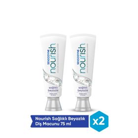 Sensodyne Nourish Sağlıklı Beyazlık 2x75 ml Diş Macunu