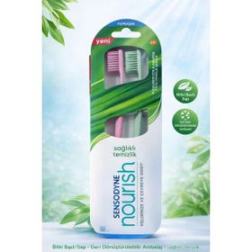 Sensodyne Nourish Yumuşak 2'li Diş Fırçası