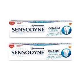 Sensodyne Onarım ve Koruma 2x75 ml Derin Onarım Diş Macunu
