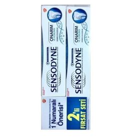 Sensodyne Onarım ve Koruma 2x75 ml Derin Onarım Diş Macunu