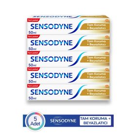 Sensodyne Tam Koruma Beyazlatıcı 5x50 ml Diş Macunu