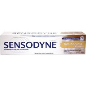 Sensodyne Tam Koruma Ve Beyazlatıcı 50 Ml Hassas Dişler İçin Diş Macunu