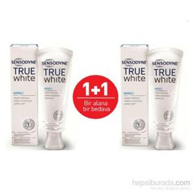 Sensodyne True White Naneli 2x75 ml Diş Macunu