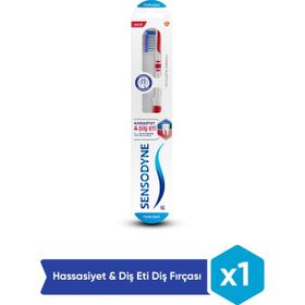 Sensodyne Yumuşak Kıllı Manuel Hassas Diş ve Diş Eti Bakımı Ergonomik Saplı Diş Fırçası