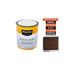 Senta 405 Aqualasure 0.75 lt 405 Zeytuni Su Bazlı Ahşap Koruyucu Vernik