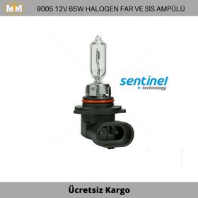 Sentinel 9005 Halojen 12 V 65 W Far ve Sis Ampülü