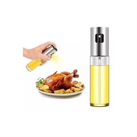 Sentor 100 ml Spreyli Yağdanlık Yağ Sirke Limon Püskürtücü Cam Şişe Yağlık