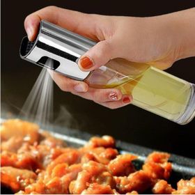 Sentor 100 ml Spreyli Yağdanlık Yağ Sirke Limon Püskürtücü Cam Şişe Yağlık