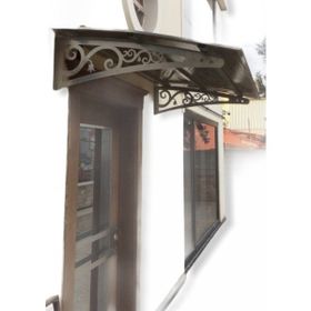 Şentürk MD2 Yapı Metal Taşıyıcılı 130x100 cm Kapı Üstü Pratik Sundurma