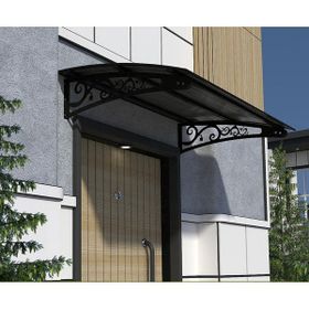 Şentürk Yapı 230x100 cm MD2 Metal Taşıyıcılı Kapı Üstü Pratik Sundurma