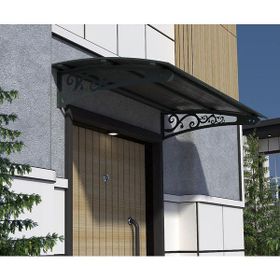 Şentürk Yapı 230x100 cm MD2 Metal Taşıyıcılı Kapı Üstü Pratik Sundurma