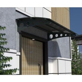Şentürk Yapı 300 x 100 Metal Taşıyıcılı Kapı Üstü Pratik Sundurma