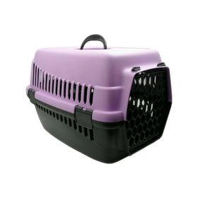 Şenyayla 5080 Plastik Kedi Evcil Hayvan Lila Leylak Renk Taşıma Çantası