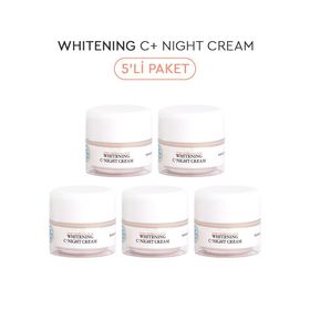Seohwabi Whitening C+ Night Cream 10 gr 5 Adet Aydınlatıcı Gece Kremi
