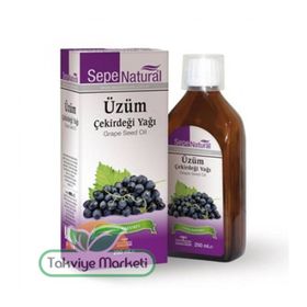 Sepe Natural 250 ml Üzüm Çekirdeği Yağı