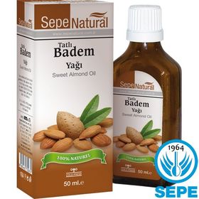 Sepe Natural 50 ml Tatlı Badem Yağı
