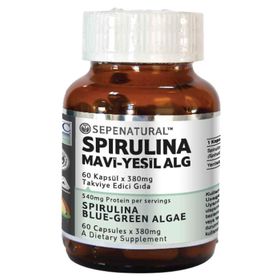 Sepe Natural Spirulina 60 Kapsül