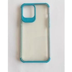 Sepetegelsin iPhone 12 Pro Max Silikon Renkli Köşe Kamera Korumalı Lazer Kılıf