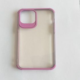 Sepetegelsin iPhone 12 Pro Max Silikon Renkli Köşe Kamera Korumalı Lazer Kılıf