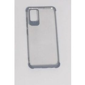 Sepetegelsin Samsung Galaxy A51 Kenarları Renkli Şeffaf Siyah Kılıf