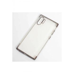 Sepetegelsin Samsung Galaxy Note 10 Plus Silikon Renkli Köşe Korumalı Lazer Kılıf