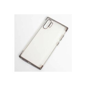 Sepetegelsin Samsung Galaxy Note 10 Plus Silikon Renkli Köşe Korumalı Lazer Kılıf