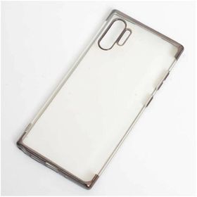 Sepetegelsin Samsung Galaxy Note 10 Plus Silikon Renkli Köşe Korumalı Lazer Kılıf