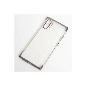 Sepetegelsin Samsung Galaxy Note 10 Plus Silikon Renkli Köşe Korumalı Lazer Kılıf