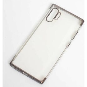 Sepetegelsin Samsung Galaxy Note 10 Plus Silikon Renkli Köşe Korumalı Lazer Kılıf
