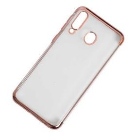 Sepetegelsin Samsung M30 Rose Gold Renkli Köşeli Arka Silikon Kılıf