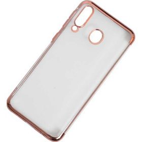 Sepetegelsin Samsung M30 Rose Gold Renkli Köşeli Arka Silikon Kılıf