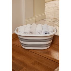 Sepetkitchen 180043 Katlanabilir Silikon Çamaşır Sepeti